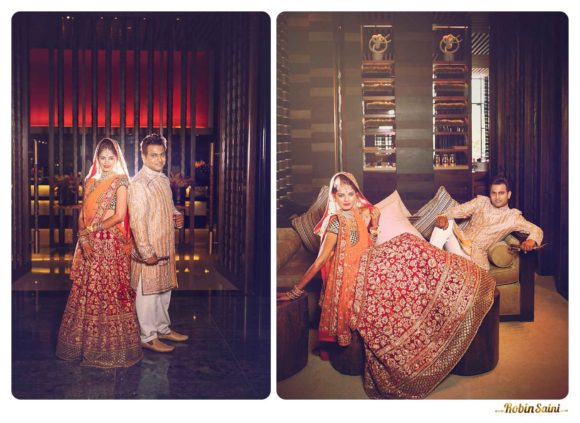 Shantnu-nikhil-wedding-collection-Sabyasachi-lengha-red-color